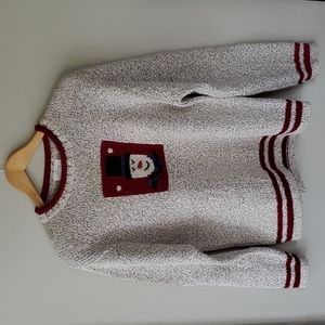 Christopher & Banks Snowman Knitted Sweater Size L